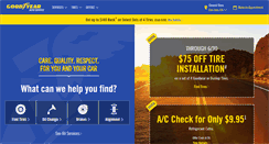 Desktop Screenshot of goodyearautoservice.com